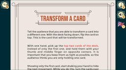 Magic Card Tricks (NS)   © Cooking & Publishing 2023    3/3