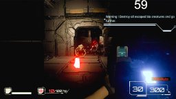 Deep Space: Action Fire Sci-Fi Game 2023 Shooter Strike Simulator Alien Death Ultimate Games (NS)   © Midnight Works 2023    3/3