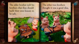 The Three Little Pigs: Interactive Book (NS)   © Dnc Games 2023    2/3