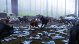 Wolf Simulator: RPG Survival Animal Battle (PS4)   © Midnight Works 2023    1/6
