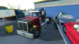 Real Truck Driver Simulator USA: Car Games (PS4)   © Midnight Works 2023    2/6