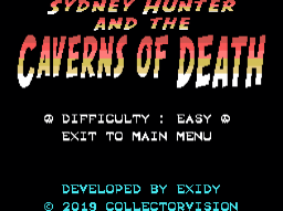 Sydney Hunter And The Caverns Of Death (CLC)   © Collectorvision 2019    1/3