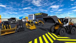 Construction Machine Simulator 2023: Hard Truck Work Job (PS4)   © Midnight Works 2023    2/6