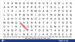 Word Search Puzzle: Find The Words! (NS)   © Megame 2023    1/5
