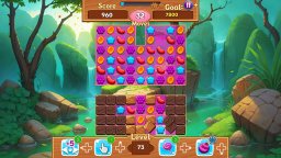 Jelly Fruits Adventure: Magic Match 3 Puzzle (NS)   © Megame 2023    4/5