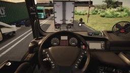 Truck Simulator Driver 2023: Europe Cargo (PS4)   © Midnight Works 2023    2/6