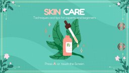 Skin Care (NS)   © Cooking & Publishing 2024    1/4