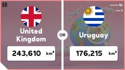 Which Country Is Larger? (PS4)   © Source Byte 2024    1/6