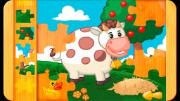 Animal Farm Jigsaw Games For Toddlers, Babies And Kids (NS)   © McPeppergames 2024    1/6