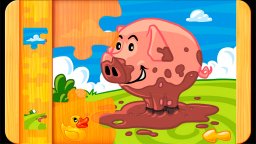 Animal Farm Jigsaw Games For Toddlers, Babies And Kids (NS)   © McPeppergames 2024    2/6