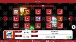 Picross S: Namco Legendary Edition (NS)   © Jupiter 2024    3/6