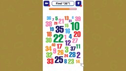 Brain Training!! Number Search (NS)   © Mask 2024    2/4