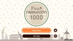 Pour Cappuccino 1000 (NS)   © Succes Games 2024    1/5