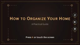 How To Organize Your Home: A Practical Guide (NS)   © Cooking & Publishing 2024    1/3