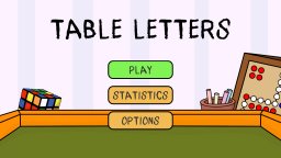 Table Letters (NS)   © Webnetic 2024    1/6
