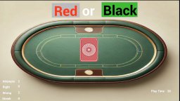 Card Guesser: Red Or Black (PS5)   © GGmuks 2024    2/6