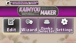 Kaimyou Maker (NS)   © Moaisoft 2024    6/6