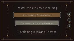 Creative Writing: Unlock Your Inner Author (NS)   © Cooking & Publishing 2025    2/3