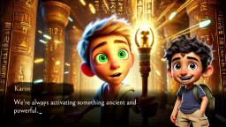 Bimfli & His Time Travels: Egypt (NS)   © Aldora 2025    4/5