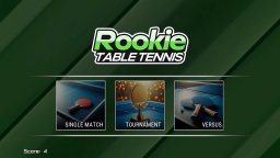 Rookie Table Tennis (PS5)   © Pix Arts 2025    1/6