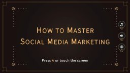 How To Master Social Media Marketing (NS)   © Cooking & Publishing 2025    1/3