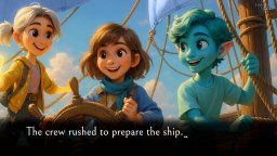 The Adventures Of Lia And The Celestial Compass (NS)   © Aldora 2025    1/6