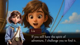 The Adventures Of Lia And The Celestial Compass (NS)   © Aldora 2025    3/6
