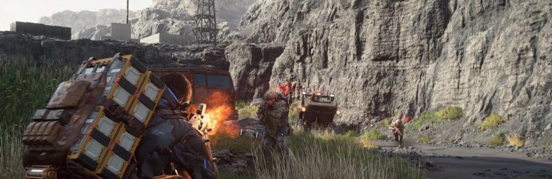 <h2 class='titel'>Death Stranding 2: On The Beach</h2><h2 class='score'>9/10</h2><div><span class='citat'>„...det [fles] fremragende at spille, har mere karakter og personlighed i sin lillefinger end Ubisoft samlede spilbibliotek de sidste 10 r kan mnstre, og s formr det at fortlle en decideret fremragende historie, der vil blive hos mig lnge.“</span><span class='forfatter'>- Ketil Skotte, Gamereactor</span></div>