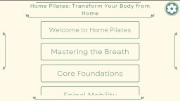 Home Pilates: Transform Your Body From Home (NS) &nbsp; &copy; Lunaria Games 2025 &nbsp;  1/6