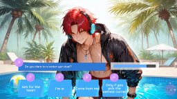 Poolside Boys Kiss: Passion Fruits Hotel Dating Sim (NS)   © Red Fables 2025    3/6