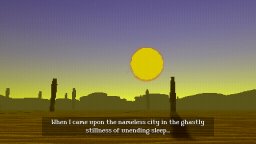 The Nameless City (NS)   © Sometimes You 2025    1/6