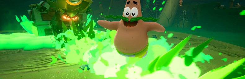 <h2 class='titel'>SpongeBob SquarePants: Titans Of The Tide</h2><h2 class='score'>7/10</h2><div><span class='citat'>„...et ganske velfungerende 3D platformspil, for de lidt yngre spillere og derfor er det ekstra rgerligt, at der ikke er dansk tale/tekst i.“</span><span class='forfatter'>- Palle Jensen, Gamereactor</span></div>