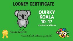 Looney Test (NS) &nbsp; &copy; Sabec 2025 &nbsp;  4/6