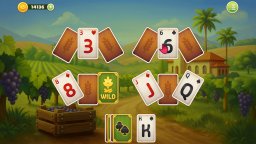 Farming TriPeaks Solitaire (PS5) &nbsp; &copy; Pix Arts 2026 &nbsp;  1/6